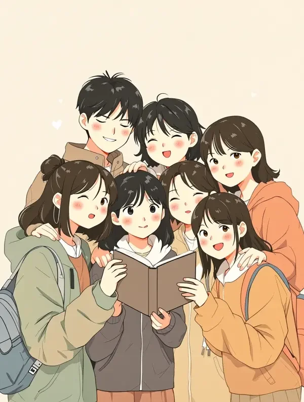 青春纪念册 漫画封面